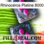 Rhinocéros Platine 8000 01